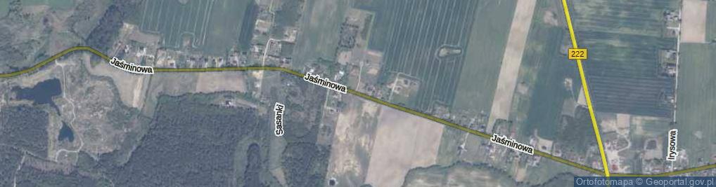 Zdjęcie satelitarne Jaśminowa ul.